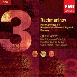 Rachmaninov: Piano Concertos 1-4; Rhapsody on a Theme of Paganini & Preludes 2007 Agustin Anievas Rachmaninov: Piano Concertos 1-4; Rhapsody on a Theme of Paganini & Preludes 2007 Agustin Anievas