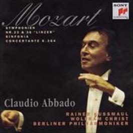 Mozart: Symphonies Nos. 23, 36 & Sinfonia concertante, K. 364 2008 Claudio Abbado Mozart: Symphonies Nos. 23, 36 & Sinfonia concertante, K. 364 2008 Claudio Abbado