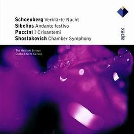 Schoenberg / Sibelius / Shostakovich / Puccini : Works for Strings 2004 The Helsinki Strings Schoenberg / Sibelius / Shostakovich / Puccini : Works for Strings 2004 The Helsinki Strings