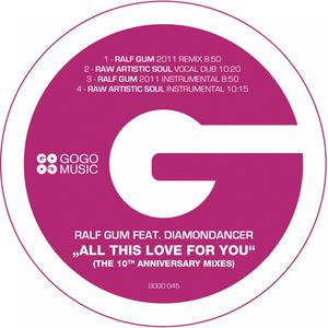 RalfGUM的專輯All This Love for You - The 10th Anniversary Mixes