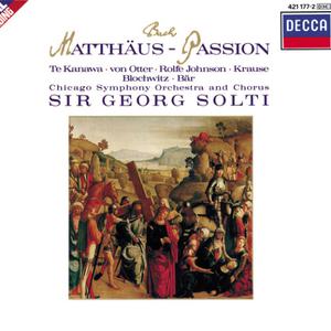 收聽Kiri Te Kanawa的J.S. Bach: St. Matthew Passion, BWV 244 - Part One - No.27 Aria (Soprano, Alto, Chorus II): "So ist mein Jesus nun gefangen" - Chorus I/II: "Sind Blitze, sind Donner"歌詞歌曲