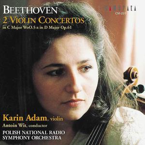 Karin Adam的專輯Beethoven: 2 Violin Concertos
