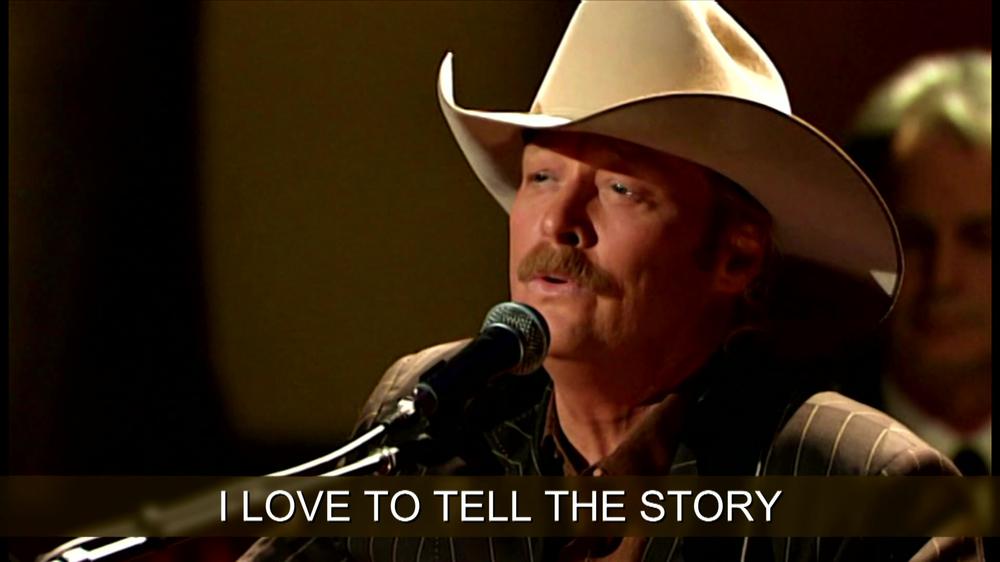 I Love To Tell The Story (Lyric Video / Live At Ryman Auditorium, Nashville, TN/2006)