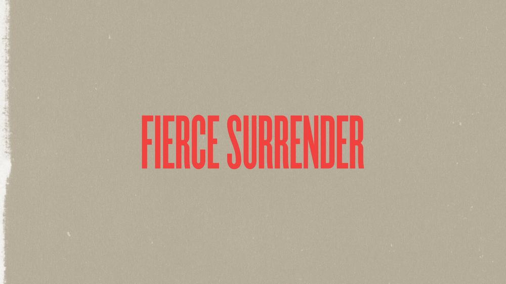 Fierce Surrender (Lyric Video)