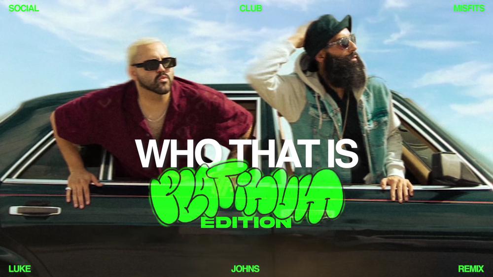 Who That Is (Luke Johns Remix / Visualizer)