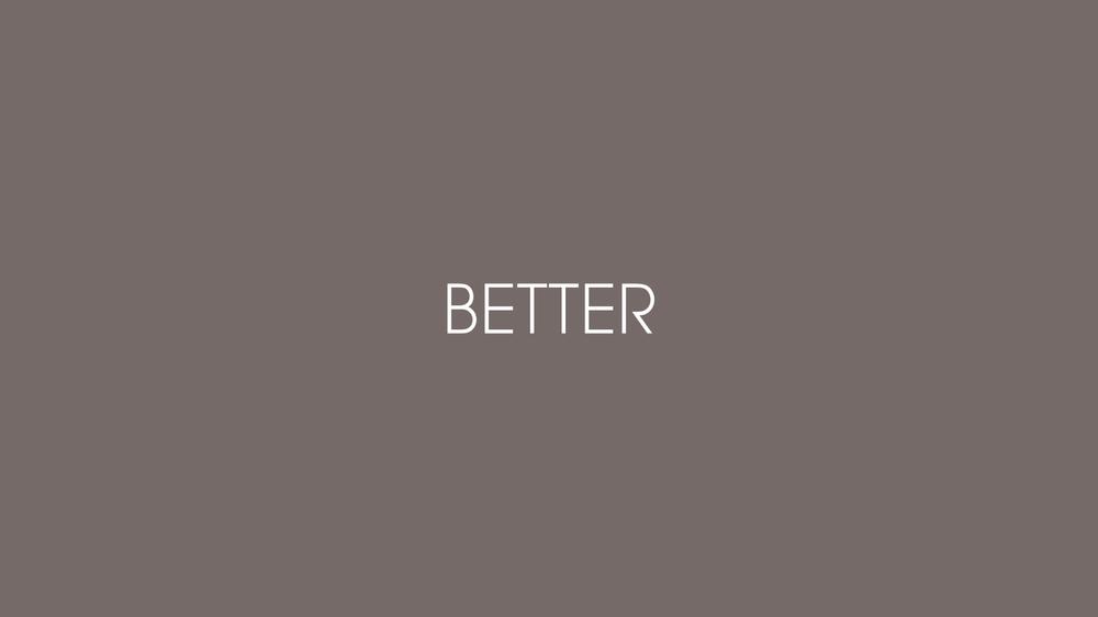 Better (Lyric Video)