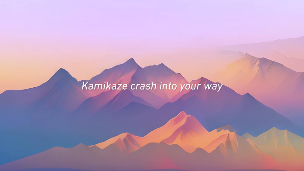 Kamikaze (Lyric Video)