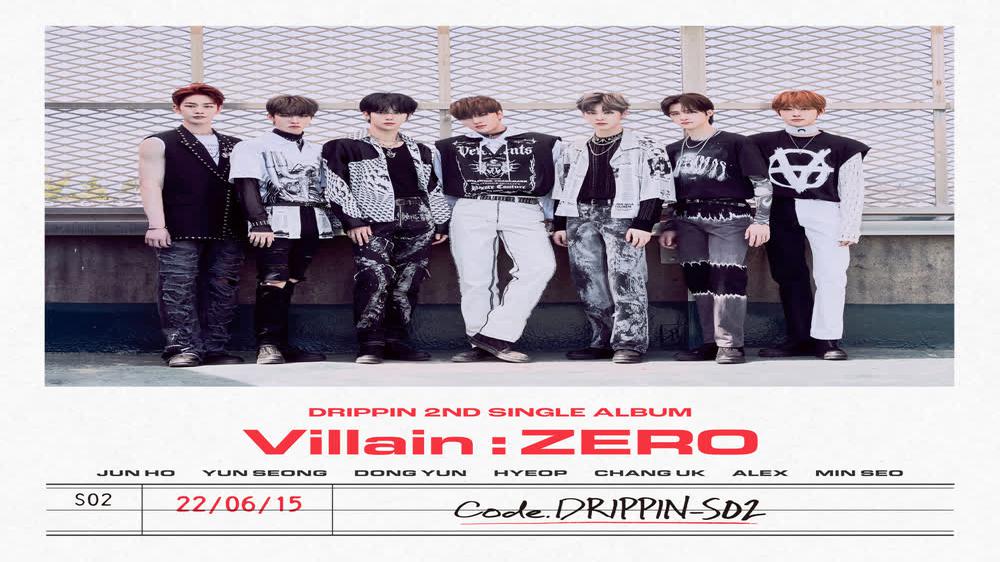 DRIPPIN(드리핀) 2ND SINGLE ALBUM [Villain : ZERO]｜Album Preview