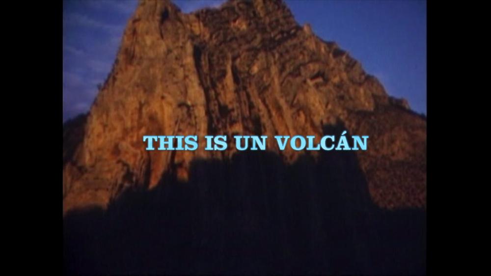 This is un volcán
