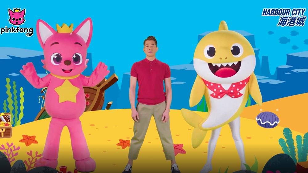 Baby Shark Dance by Aaron Kwok | Dance with us! | PINKFONG Baby Shark X Harbour City in Hong Kong