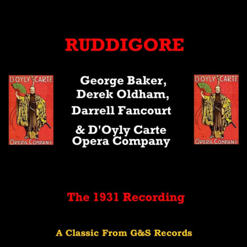 Ruddigore (1931 Version): Farewell!