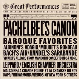 Great Baroque Favorites 1983 English Chamber Orchestra; Jean-Claude Malgoire; Philharmonia Virtuosi of New York; Raymond Leppard Great Baroque Favorites 1983 English Chamber Orchestra; Jean-Claude Malgoire; Philharmonia Virtuosi of New York; Raymond Leppard