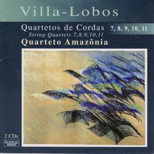 Claudio Cruz的專輯Villa-Lobos: String Quartets 7, 8, 9, 10, 11