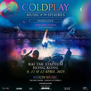 Coldplay：2025演唱會歌單亞洲巡迴