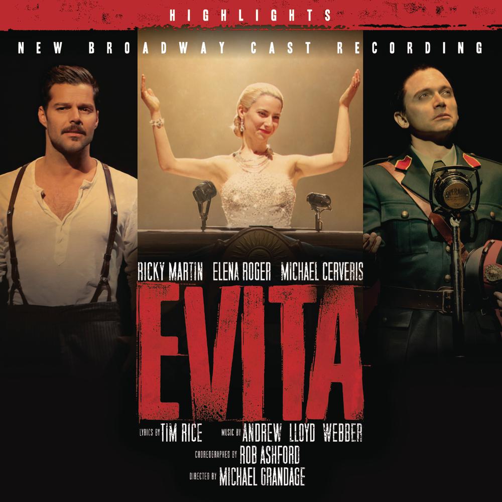 Buenos Aires (highlights version) 2012 Elena Roger; Ricky Martin; New Broadway Cast of Evita (2012) Buenos Aires (highlights version) 2012 Elena Roger; Ricky Martin; New Broadway Cast of Evita (2012)